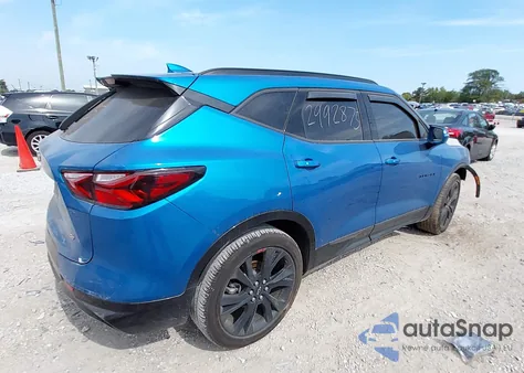 2020 Chevrolet Blazer Fwd Rs из США, поврежденный, VIN 3GNKBERS5LS724047